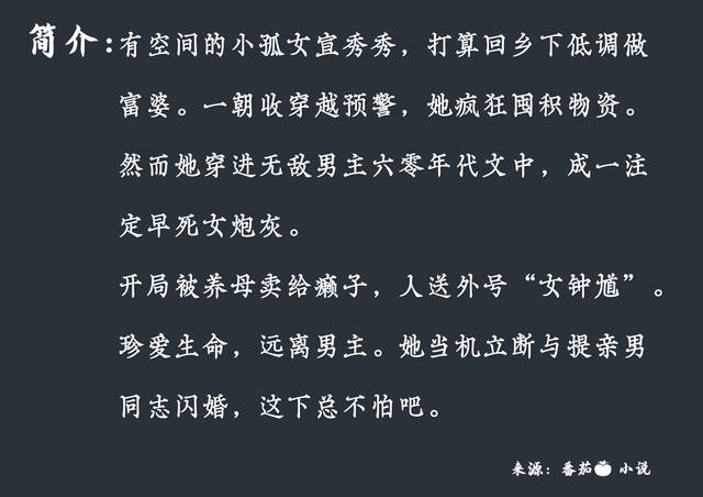 她穿越六零批發(fā)物資塞滿空間下載，帶著倉庫重生六零txt下載？